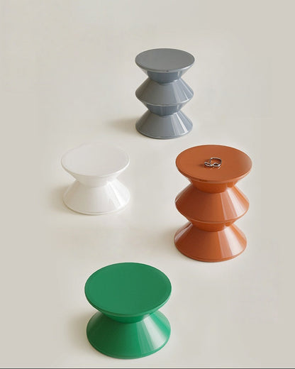 Chic Decorative Stool Side Table