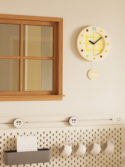 Classic Grid Panel Clock