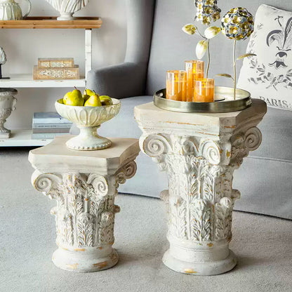 Small Roman Table Roman Column Side Table