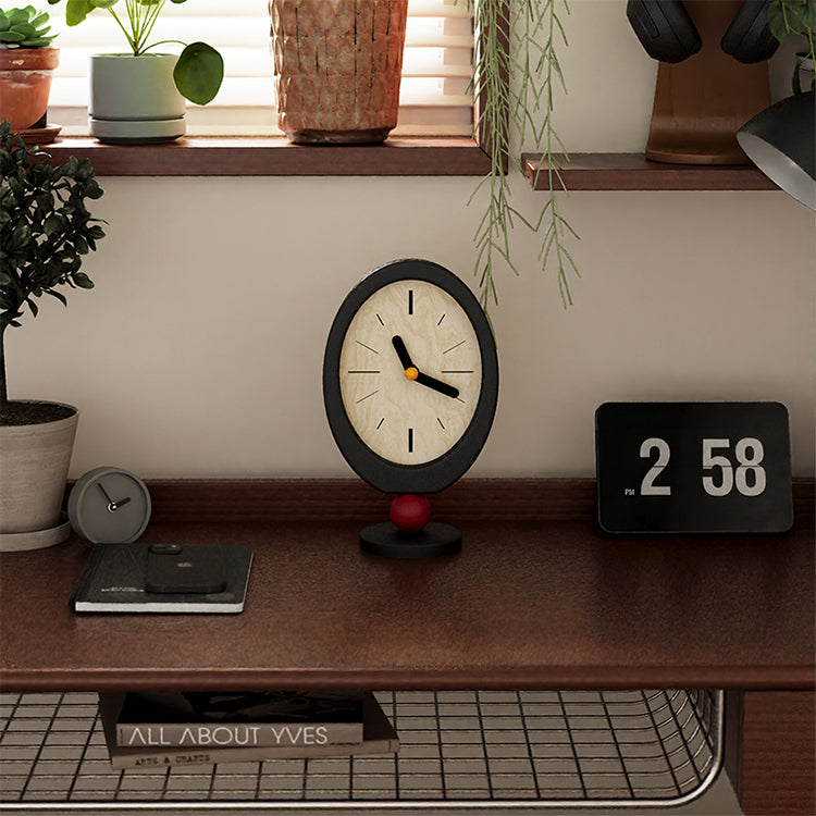 Retro Desktop Clock