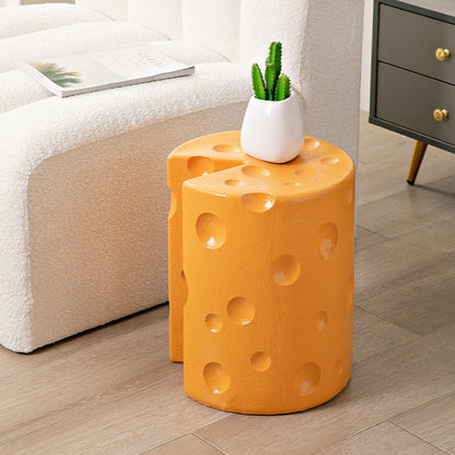 Cheese Side Table Creative Stool - HomeinFun