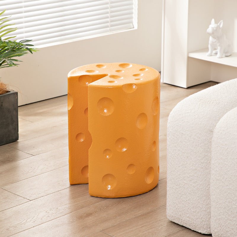 Cheese Side Table Creative Stool - HomeinFun