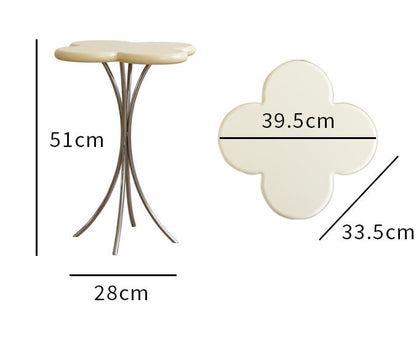 Clover Shaped Side Table - HomeinFun