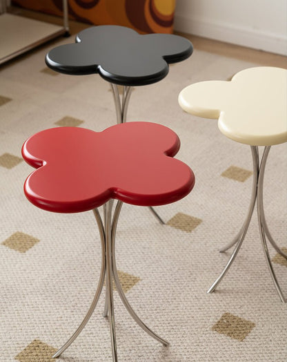 Clover Shaped Side Table - HomeinFun