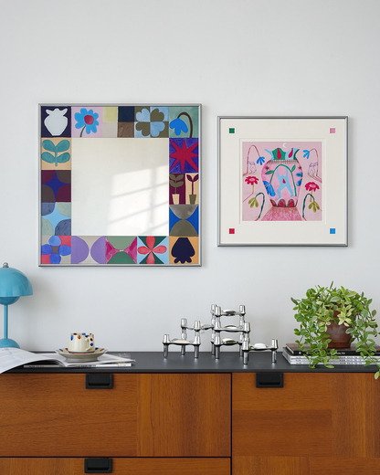 Bauhaus Style Art Mirror