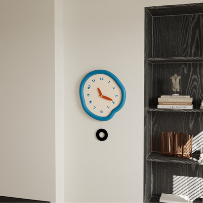 Asymmetrical Drip Clock