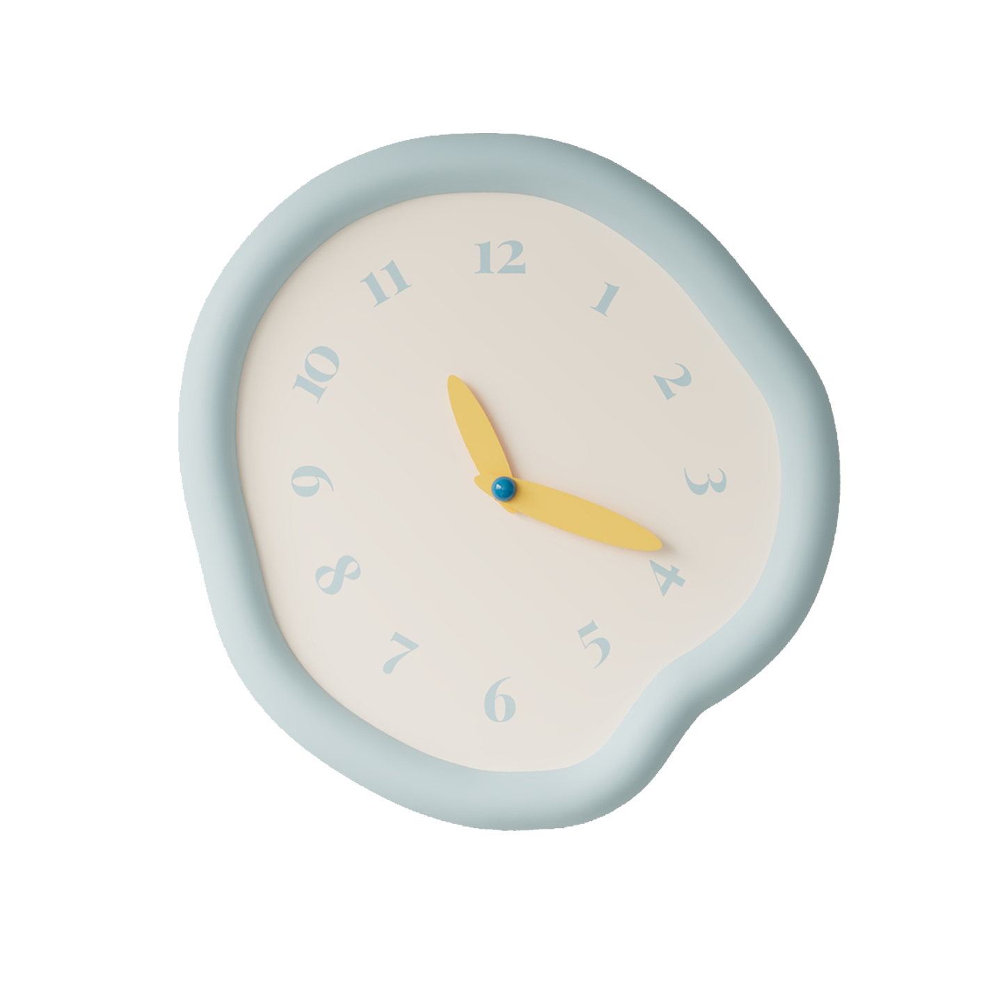 Asymmetrical Drip Clock