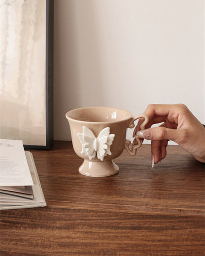 Double Butterfly Mug