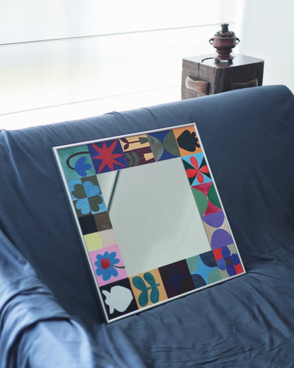 Bauhaus Style Art Mirror
