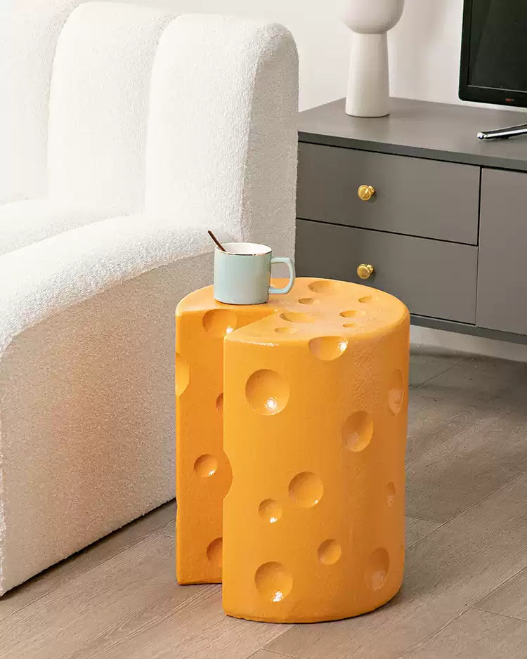 Cheese Side Table Creative Stool