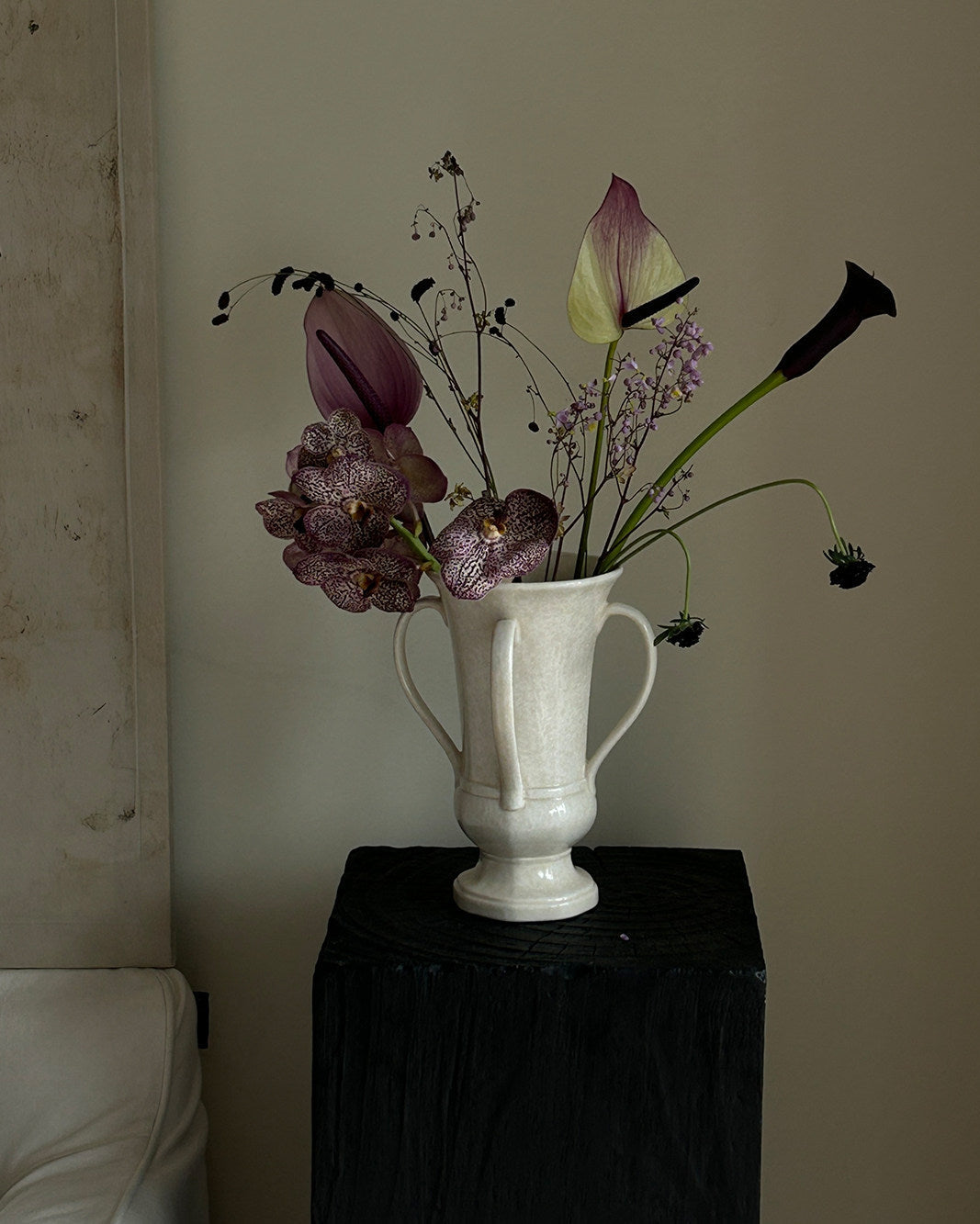 Vintage Four-Handle Vase