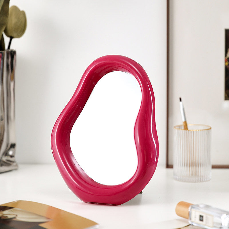 Unique Irregular Shaped Vanity Mirror