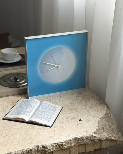 Luna Phase Art Clock