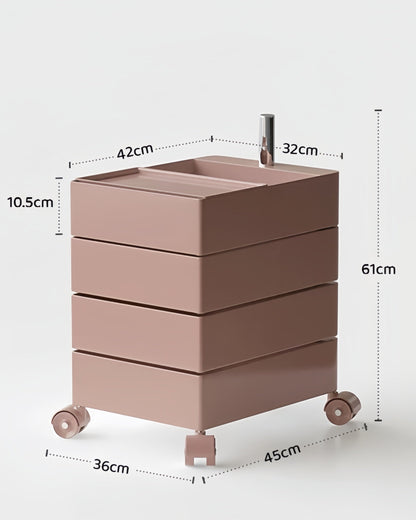 Rotating Storage Side Table