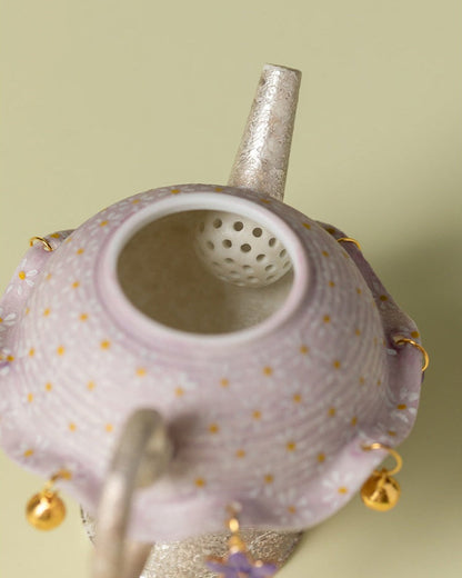 Lilac Daisy Tea Set