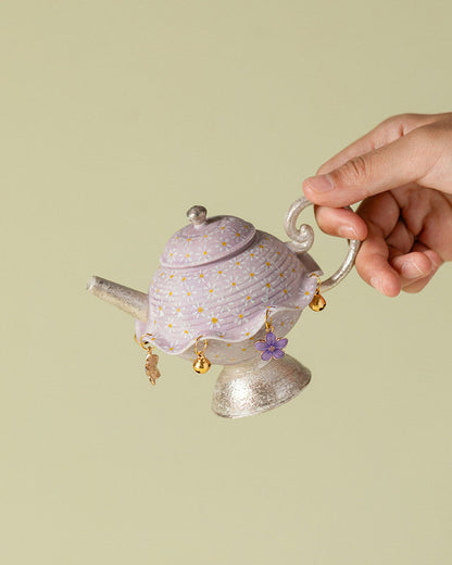 Lilac Daisy Tea Set