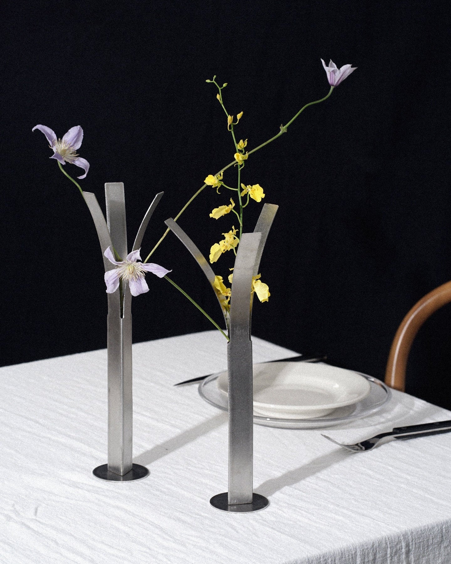 Minimalist Stainless Steel Vase