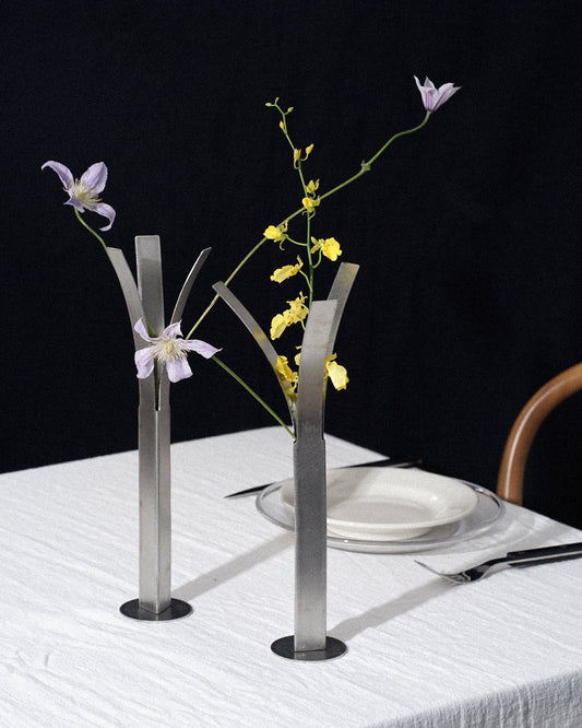 Minimalist Stainless Steel Vase