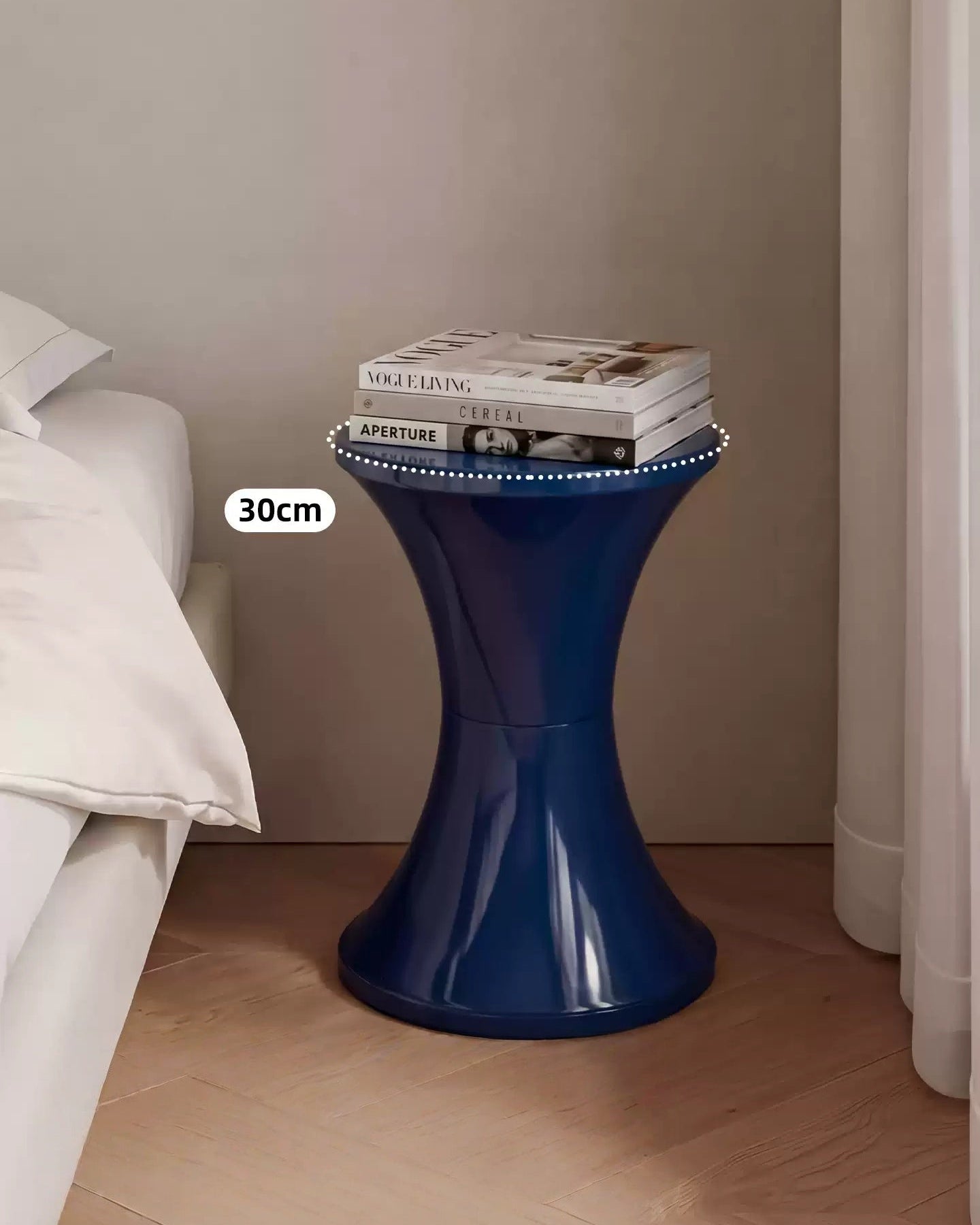 Versatile Funnel Side Table Footstool