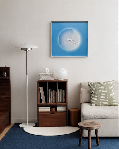 Luna Phase Art Clock