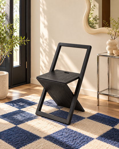 Origami Solid Wood Folding Chair