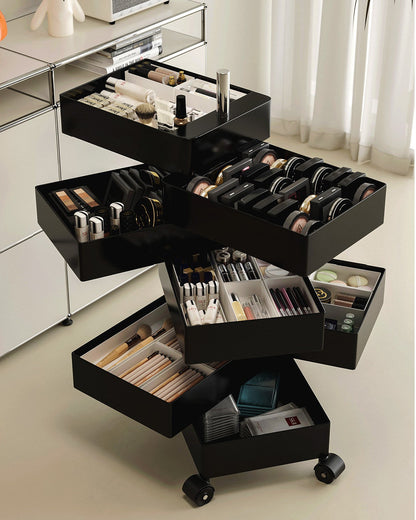 Rotating Storage Side Table