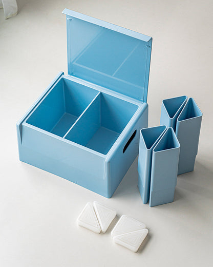 Playful Storage Stool Side Table
