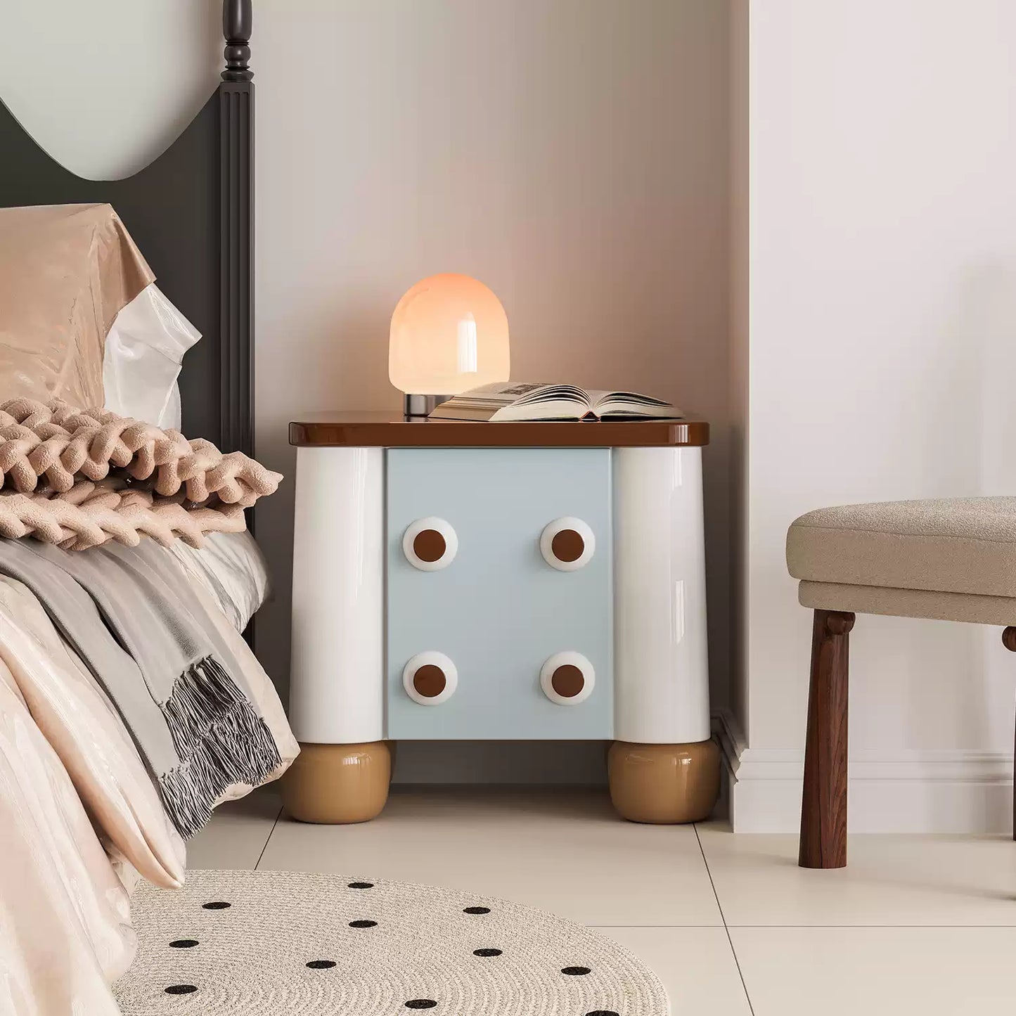 Cute Creative Big-Eyed Nightstand