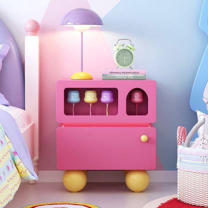 Color Blocked Nightstand