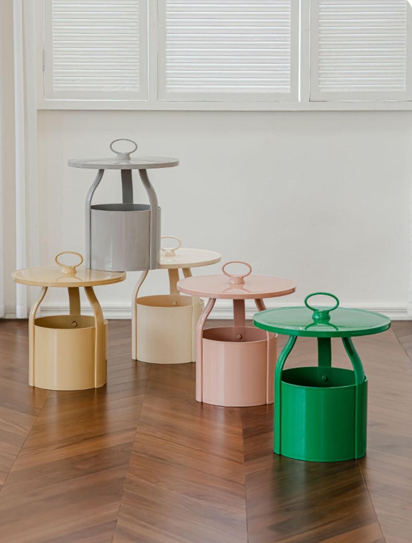 Bucket Handheld Side Table