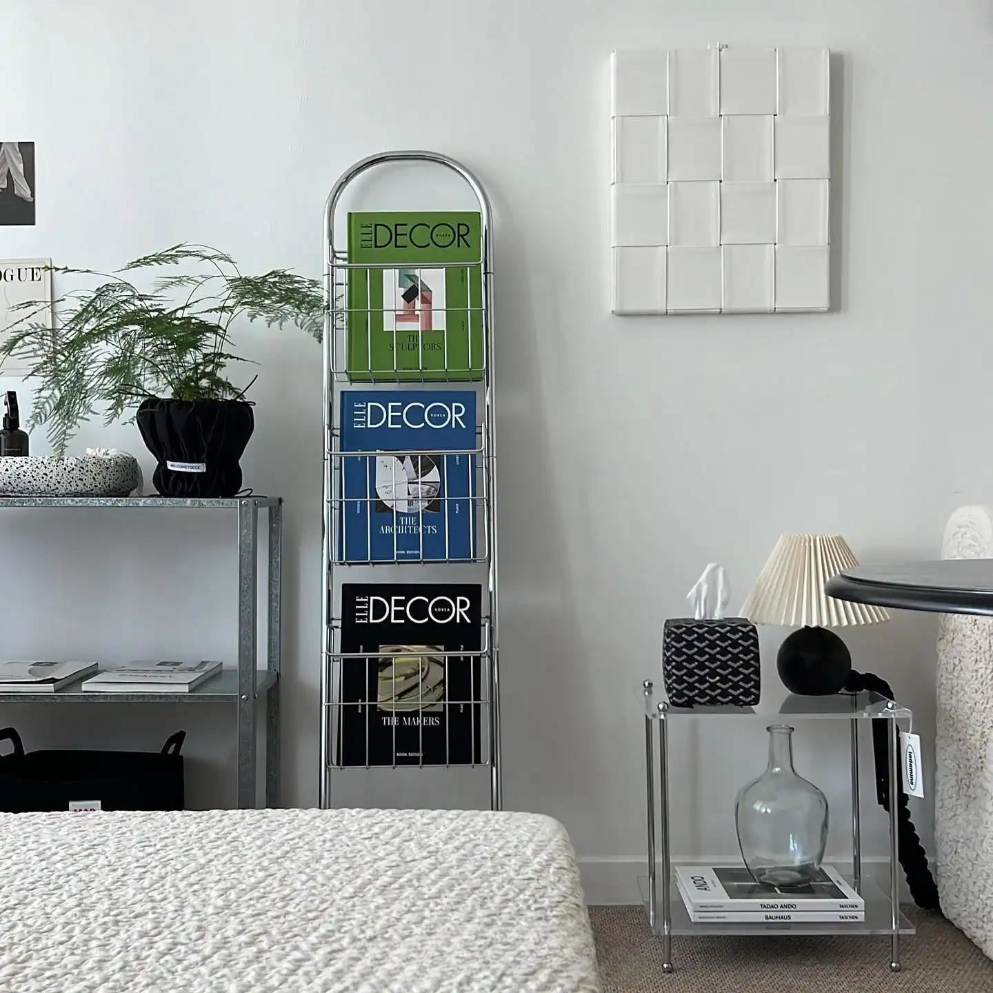 Modern Minimalist Magazine Rack