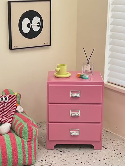 Storage Dresser Bed Side Table