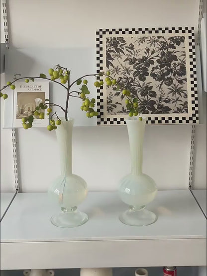 Jade Tall Vase Flower Vase