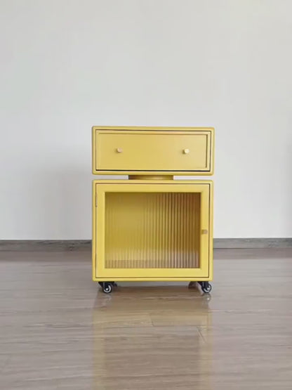 Robot Side Table Storage Cabinet