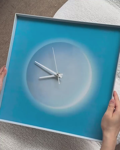 Luna Phase Art Clock