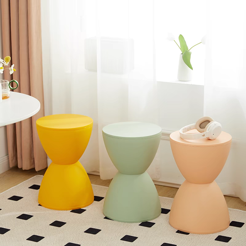 Plastic Rainbow Outdoor Side Table