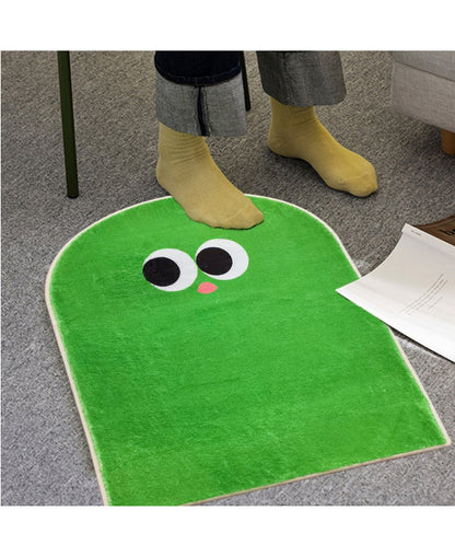 Funny Face Bath Mat Area Rug