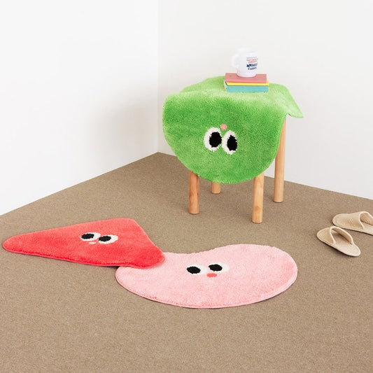 Humor Human Skin Rug Funny Face Bath Mat Area Rug