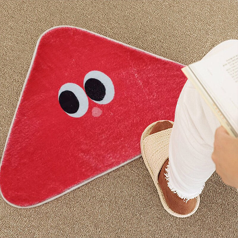 Funny Face Bath Mat Area Rug