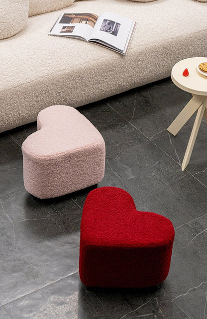 Heart Shaped Stool Small Chair