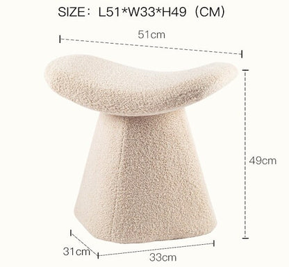 Wing Stool Dressing Table Chair