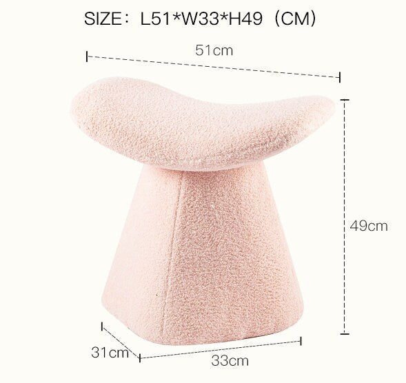 Wing Stool Dressing Table Chair