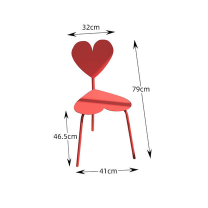 Heart Shaped Dinning Chair