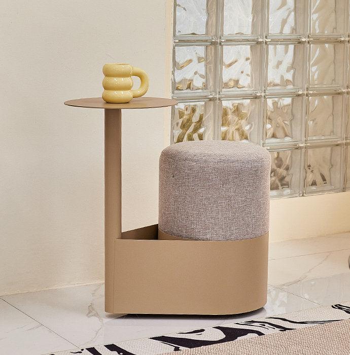 All in One Stool with Side Table