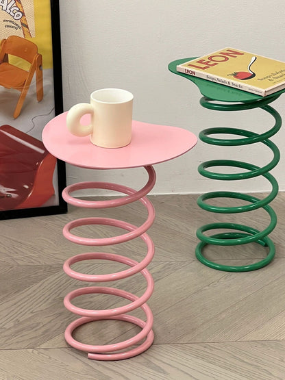 Spring Shaped Side Table