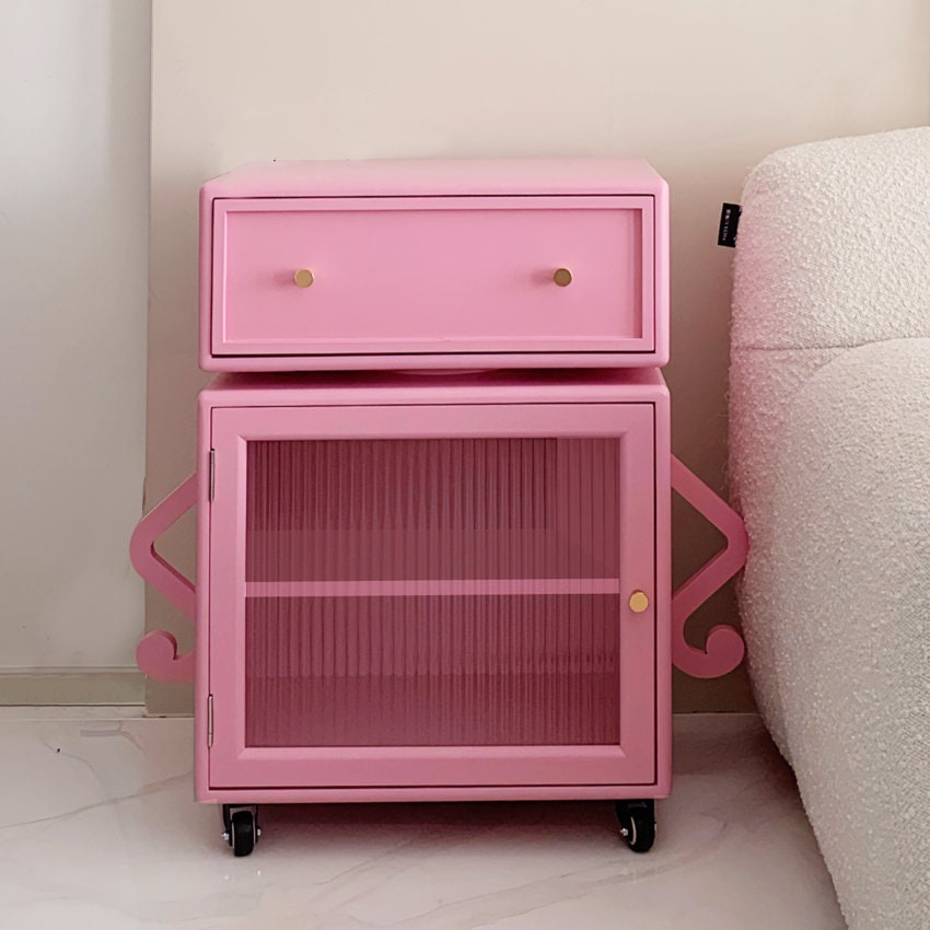 Robot Side Table Storage Cabinet