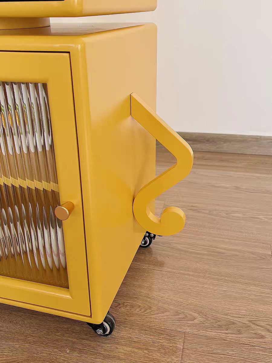 Robot Side Table Storage Cabinet