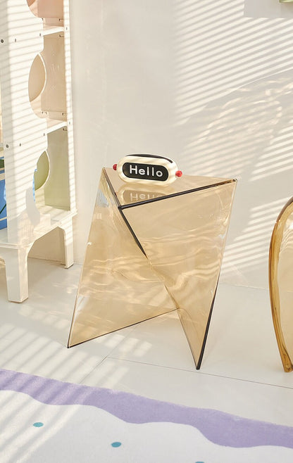 Twist Acrylic Side Table