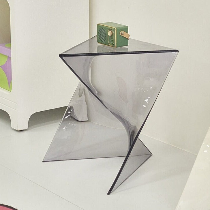 Twist Acrylic Side Table