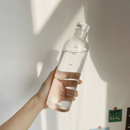 Timer Plastic Water Bottle